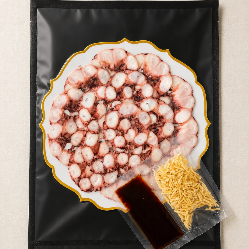 Carpaccio di Polpo empacado